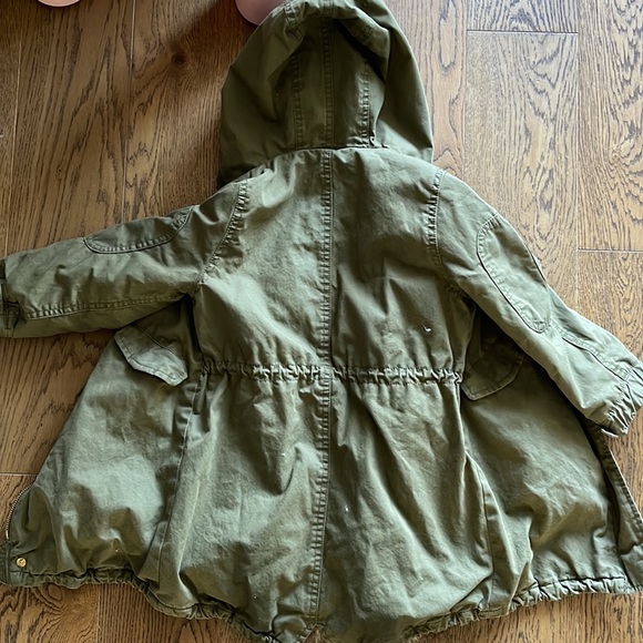 Gap girls size 5 3 in 1 military jacket - Picture 4 of 4